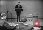 Image of presidential election debate Chicago Illinois USA, 1960, second 9 stock footage video 65675073640