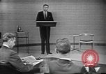 Image of presidential election debate Chicago Illinois USA, 1960, second 11 stock footage video 65675073640