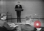 Image of presidential election debate Chicago Illinois USA, 1960, second 13 stock footage video 65675073640