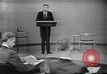 Image of presidential election debate Chicago Illinois USA, 1960, second 17 stock footage video 65675073640