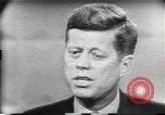 Image of presidential election debate Chicago Illinois USA, 1960, second 23 stock footage video 65675073640