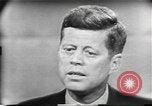 Image of presidential election debate Chicago Illinois USA, 1960, second 25 stock footage video 65675073640