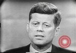 Image of presidential election debate Chicago Illinois USA, 1960, second 29 stock footage video 65675073640