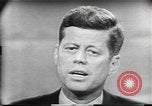 Image of presidential election debate Chicago Illinois USA, 1960, second 30 stock footage video 65675073640