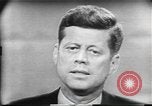 Image of presidential election debate Chicago Illinois USA, 1960, second 35 stock footage video 65675073640
