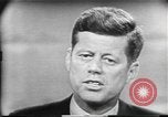 Image of presidential election debate Chicago Illinois USA, 1960, second 37 stock footage video 65675073640