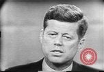 Image of presidential election debate Chicago Illinois USA, 1960, second 38 stock footage video 65675073640