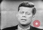 Image of presidential election debate Chicago Illinois USA, 1960, second 39 stock footage video 65675073640