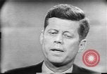 Image of presidential election debate Chicago Illinois USA, 1960, second 41 stock footage video 65675073640