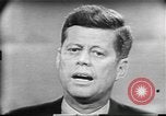 Image of presidential election debate Chicago Illinois USA, 1960, second 46 stock footage video 65675073640