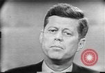 Image of presidential election debate Chicago Illinois USA, 1960, second 49 stock footage video 65675073640