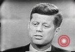 Image of presidential election debate Chicago Illinois USA, 1960, second 50 stock footage video 65675073640