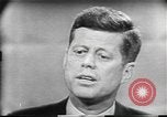 Image of presidential election debate Chicago Illinois USA, 1960, second 51 stock footage video 65675073640