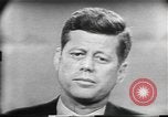 Image of presidential election debate Chicago Illinois USA, 1960, second 52 stock footage video 65675073640