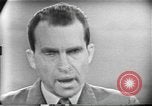 Image of presidential election debate Chicago Illinois USA, 1960, second 56 stock footage video 65675073640