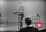 Image of presidential election debate Chicago Illinois USA, 1960, second 5 stock footage video 65675073641