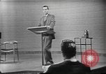 Image of presidential election debate Chicago Illinois USA, 1960, second 6 stock footage video 65675073641