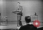 Image of presidential election debate Chicago Illinois USA, 1960, second 13 stock footage video 65675073641