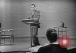 Image of presidential election debate Chicago Illinois USA, 1960, second 15 stock footage video 65675073641