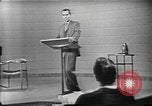 Image of presidential election debate Chicago Illinois USA, 1960, second 18 stock footage video 65675073641