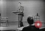 Image of presidential election debate Chicago Illinois USA, 1960, second 21 stock footage video 65675073641
