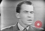 Image of presidential election debate Chicago Illinois USA, 1960, second 28 stock footage video 65675073641