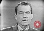 Image of presidential election debate Chicago Illinois USA, 1960, second 36 stock footage video 65675073641