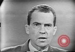 Image of presidential election debate Chicago Illinois USA, 1960, second 62 stock footage video 65675073641