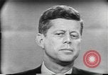 Image of presidential election debate Chicago Illinois USA, 1960, second 1 stock footage video 65675073642