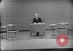 Image of presidential election debate Chicago Illinois USA, 1960, second 9 stock footage video 65675073642