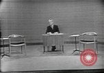 Image of presidential election debate Chicago Illinois USA, 1960, second 14 stock footage video 65675073642