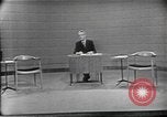 Image of presidential election debate Chicago Illinois USA, 1960, second 15 stock footage video 65675073642