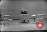 Image of presidential election debate Chicago Illinois USA, 1960, second 16 stock footage video 65675073642
