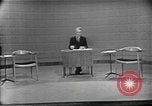 Image of presidential election debate Chicago Illinois USA, 1960, second 18 stock footage video 65675073642