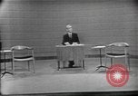 Image of presidential election debate Chicago Illinois USA, 1960, second 20 stock footage video 65675073642