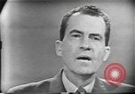 Image of presidential election debate Chicago Illinois USA, 1960, second 24 stock footage video 65675073642