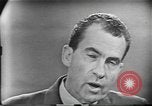 Image of presidential election debate Chicago Illinois USA, 1960, second 57 stock footage video 65675073642