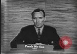Image of presidential election debate Washington DC USA, 1960, second 23 stock footage video 65675073643
