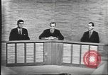 Image of presidential election debate Washington DC USA, 1960, second 37 stock footage video 65675073643