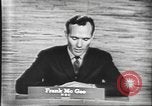 Image of presidential election debate Washington DC USA, 1960, second 62 stock footage video 65675073643