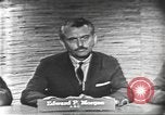 Image of presidential election debate Washington DC USA, 1960, second 3 stock footage video 65675073644