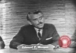 Image of presidential election debate Washington DC USA, 1960, second 6 stock footage video 65675073644
