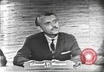 Image of presidential election debate Washington DC USA, 1960, second 11 stock footage video 65675073644