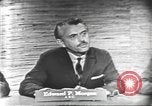 Image of presidential election debate Washington DC USA, 1960, second 12 stock footage video 65675073644