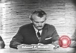 Image of presidential election debate Washington DC USA, 1960, second 14 stock footage video 65675073644