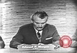Image of presidential election debate Washington DC USA, 1960, second 15 stock footage video 65675073644