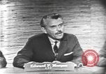 Image of presidential election debate Washington DC USA, 1960, second 16 stock footage video 65675073644