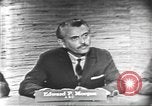 Image of presidential election debate Washington DC USA, 1960, second 20 stock footage video 65675073644