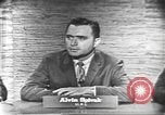 Image of presidential election debate Washington DC USA, 1960, second 3 stock footage video 65675073645