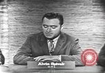 Image of presidential election debate Washington DC USA, 1960, second 5 stock footage video 65675073645